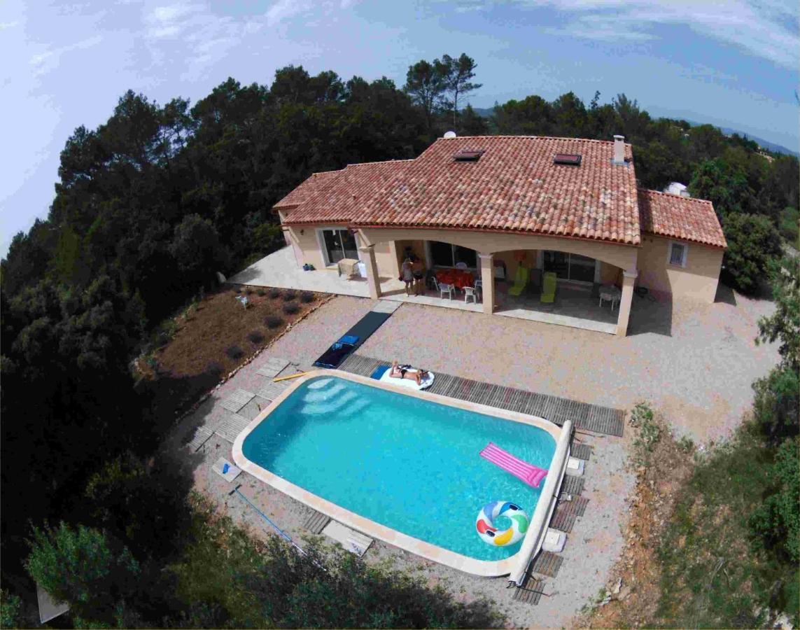 Villa En Provence Verte Carces Bagian luar foto